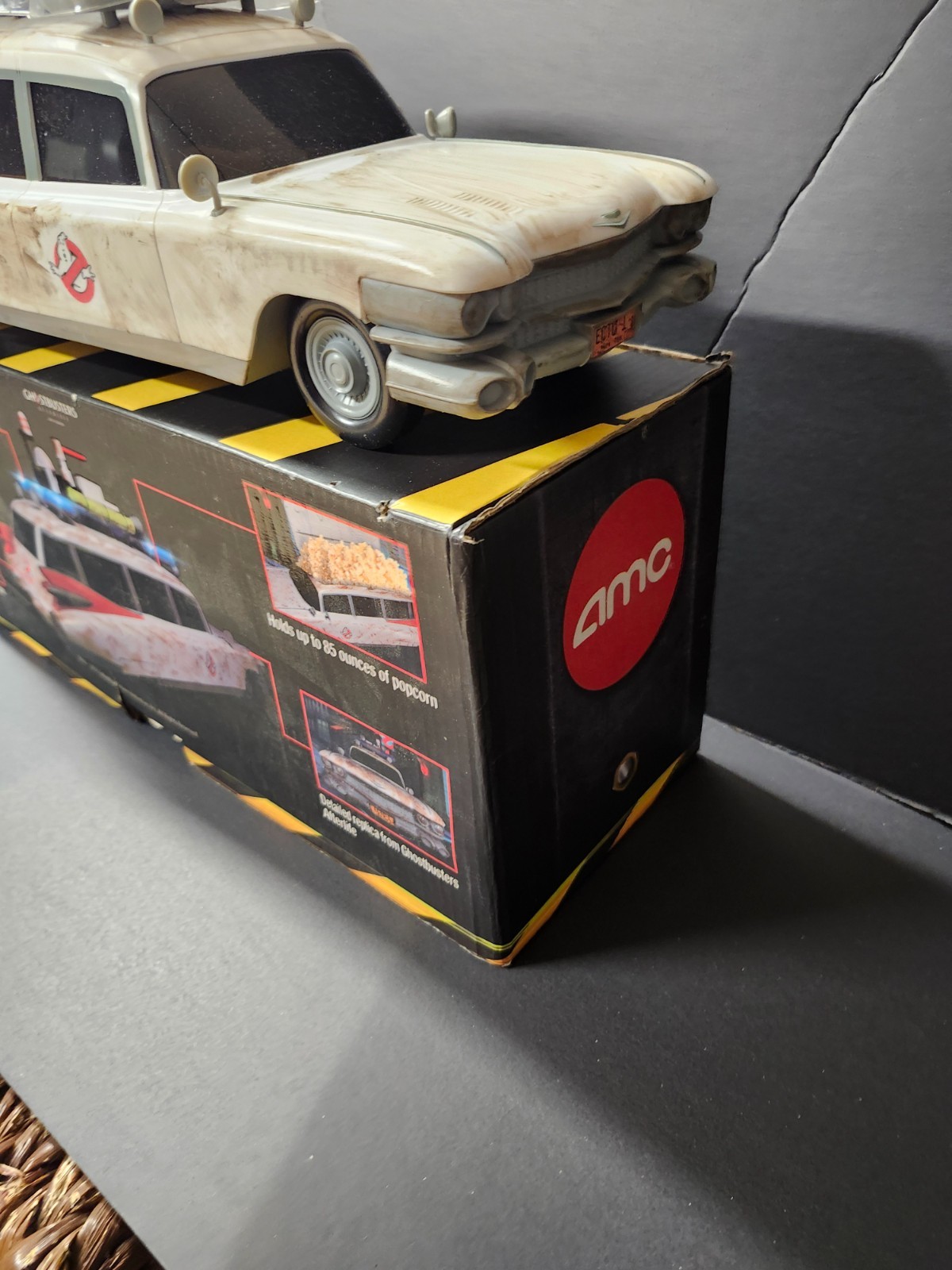 Ecto-1 Popcorn Container GHOSTBUSTERS Movie Afterlife NEW Open Box