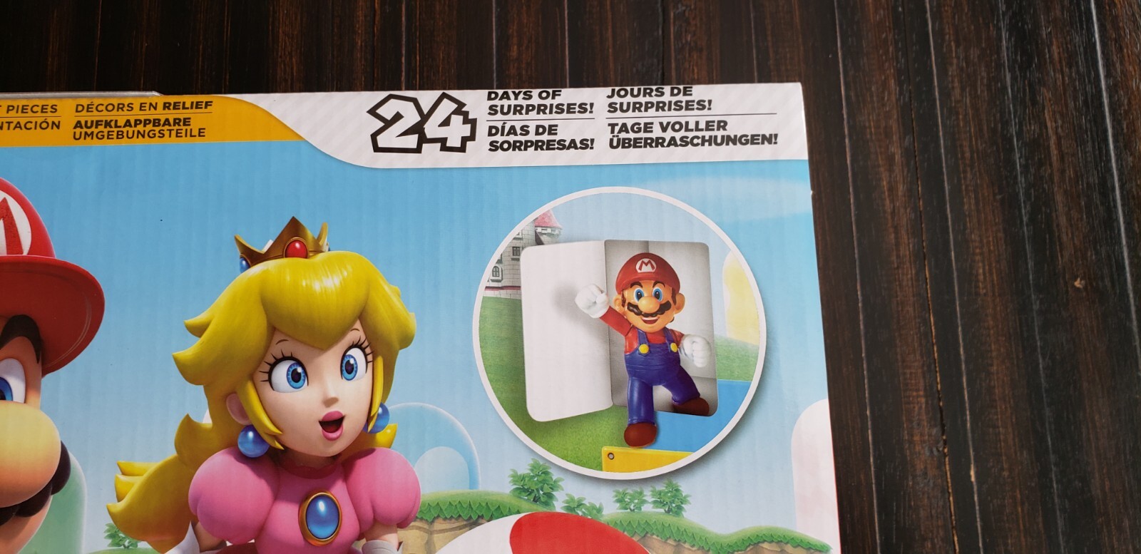Nintendo Super Mario Pop-Up Environment 24 Pieces Advent Calendar Christmas NIB