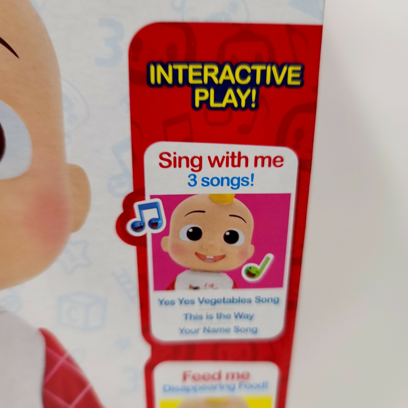 CoComelon Deluxe Interactive JJ Doll Sings Feed Dress me NEW Amazon Exclusive