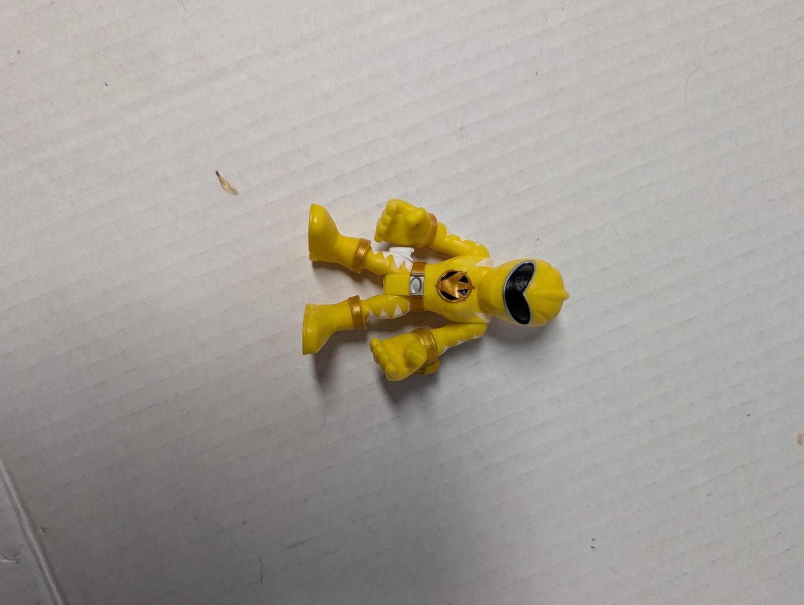 Power Rangers Yellow Ranger Action Figure Small Poseable Toy TV Movie Mini