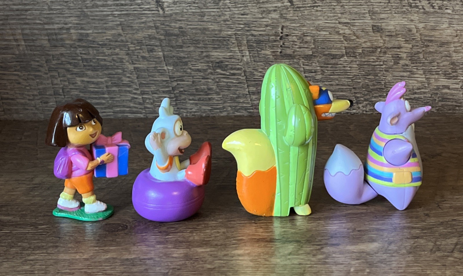 Dora The Explorer RARE Figures 2003 Swiper Fox Cactus Tico Boots Collectible