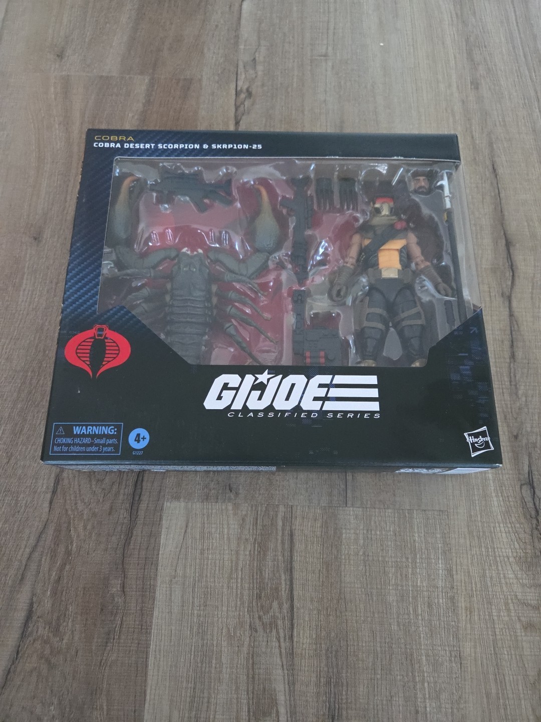 G.I. Joe Classified Series #180 Cobra Desert Scorpion & SKRP10N-25