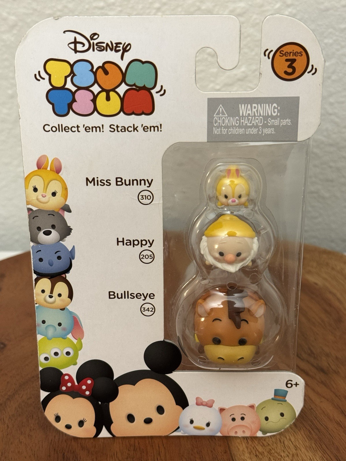 Disney Tsum Tsum Assorted Stackables Series 3 & 12 Hidden Mickey Figure