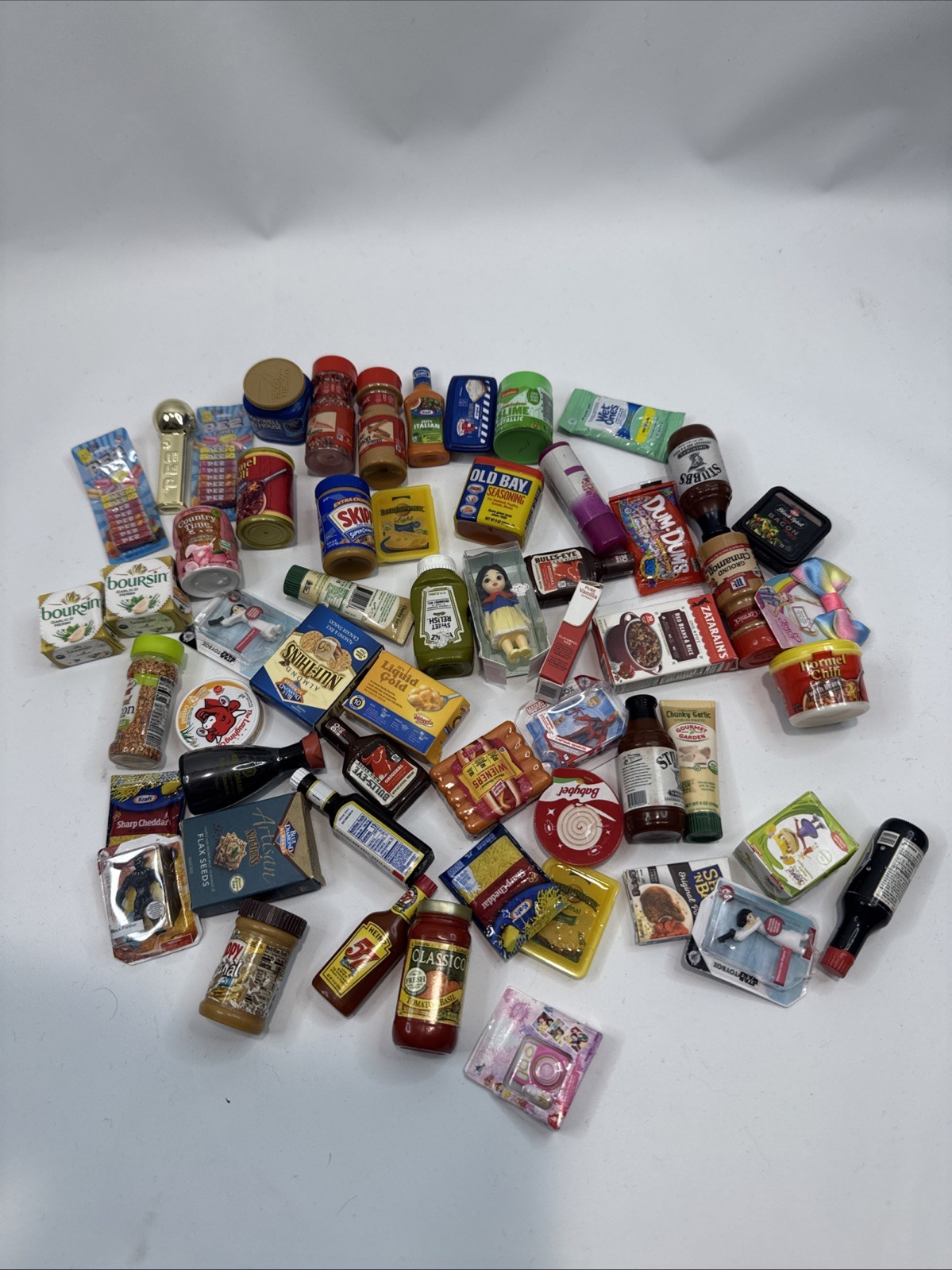5 Piece LOT Mini Brands Zuru Mixed Miniatures Mostly Food