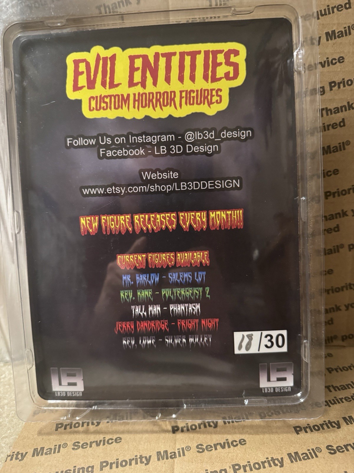 Evil Entities Figure Reverend Lowe From Silver Bullet