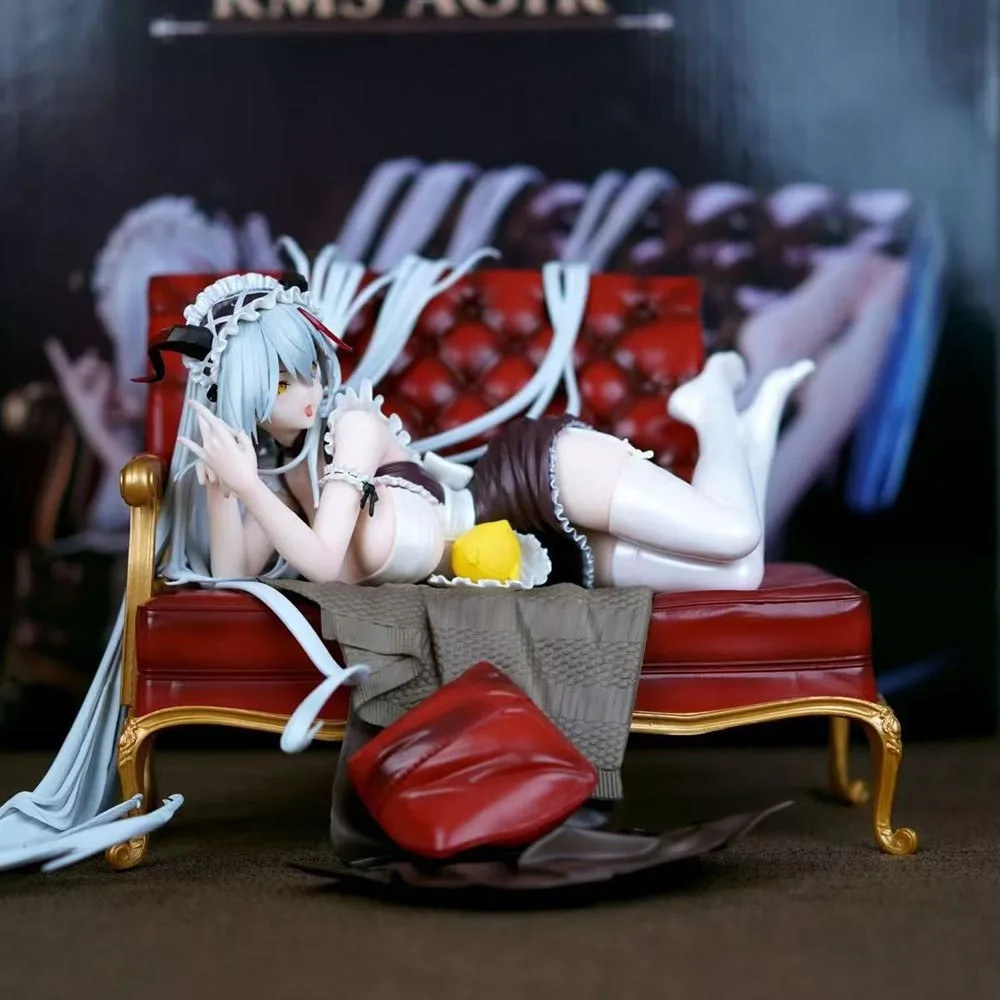 Azur Lane Agir 20cm PVC Dragon Maid Figure Model Anime Collectible Toy