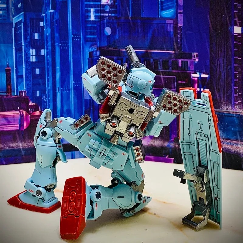 RGM-79 GM Captain Moroccan Front With Shoulder Cannon Equipment HG 1/144 Mech As