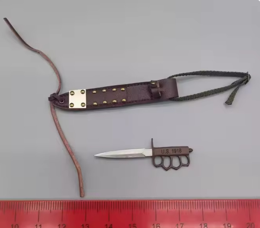 WWII US Airborne Division Dagger Sheath Model 1:6 Soldier for 12 » Action Figure