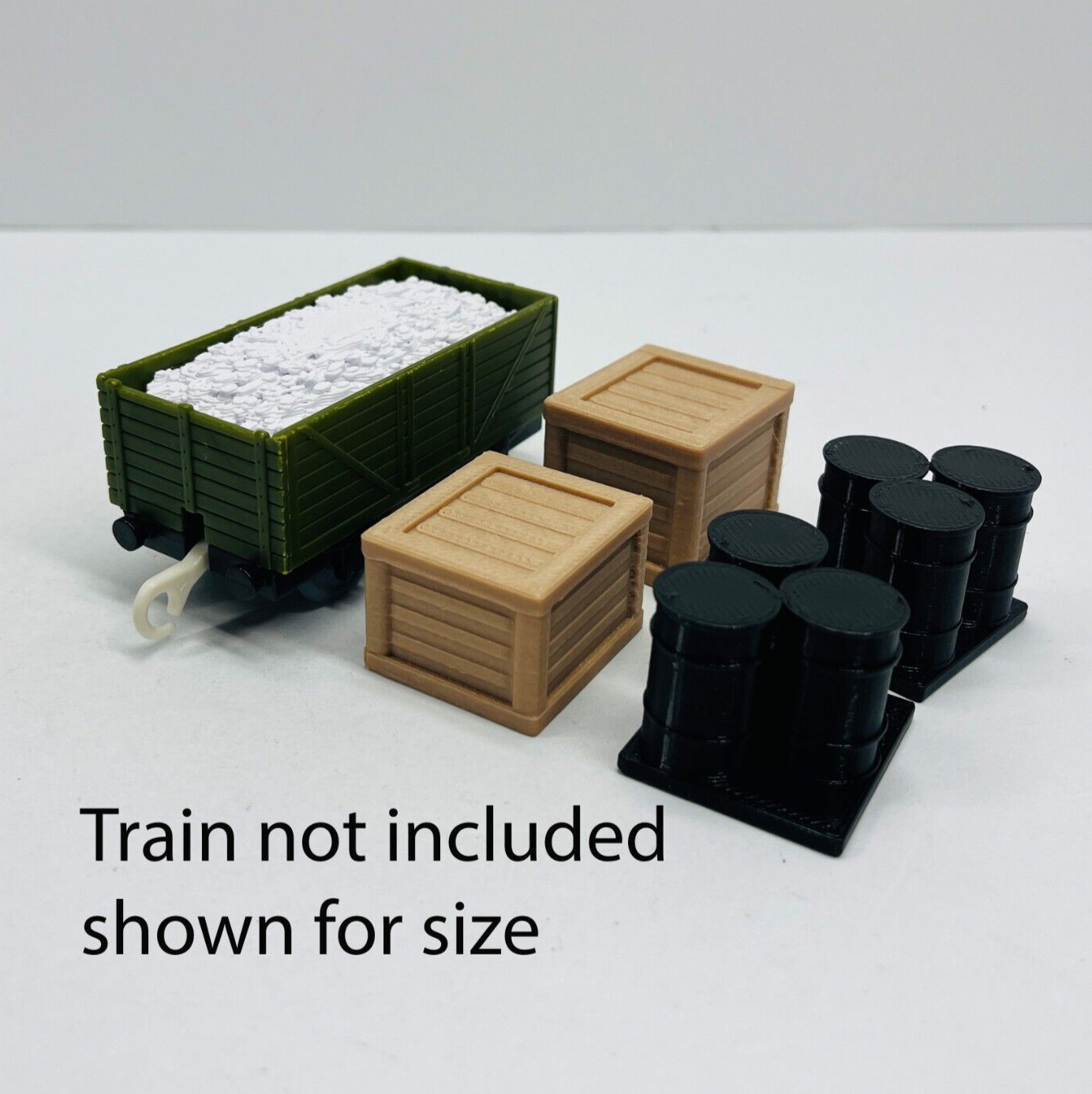 Thomas & Friends Trackmaster Troublesome Truck Train Custom Cargo Lot – Read