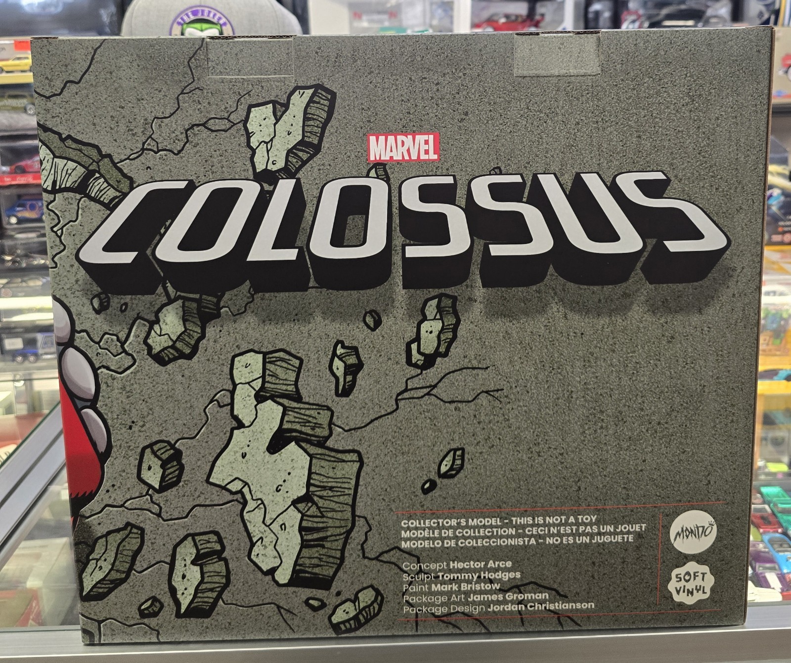 Marvel Juggernaut Colossus Edition Soft Vinyl Figure Mondo Exclusive SDCC