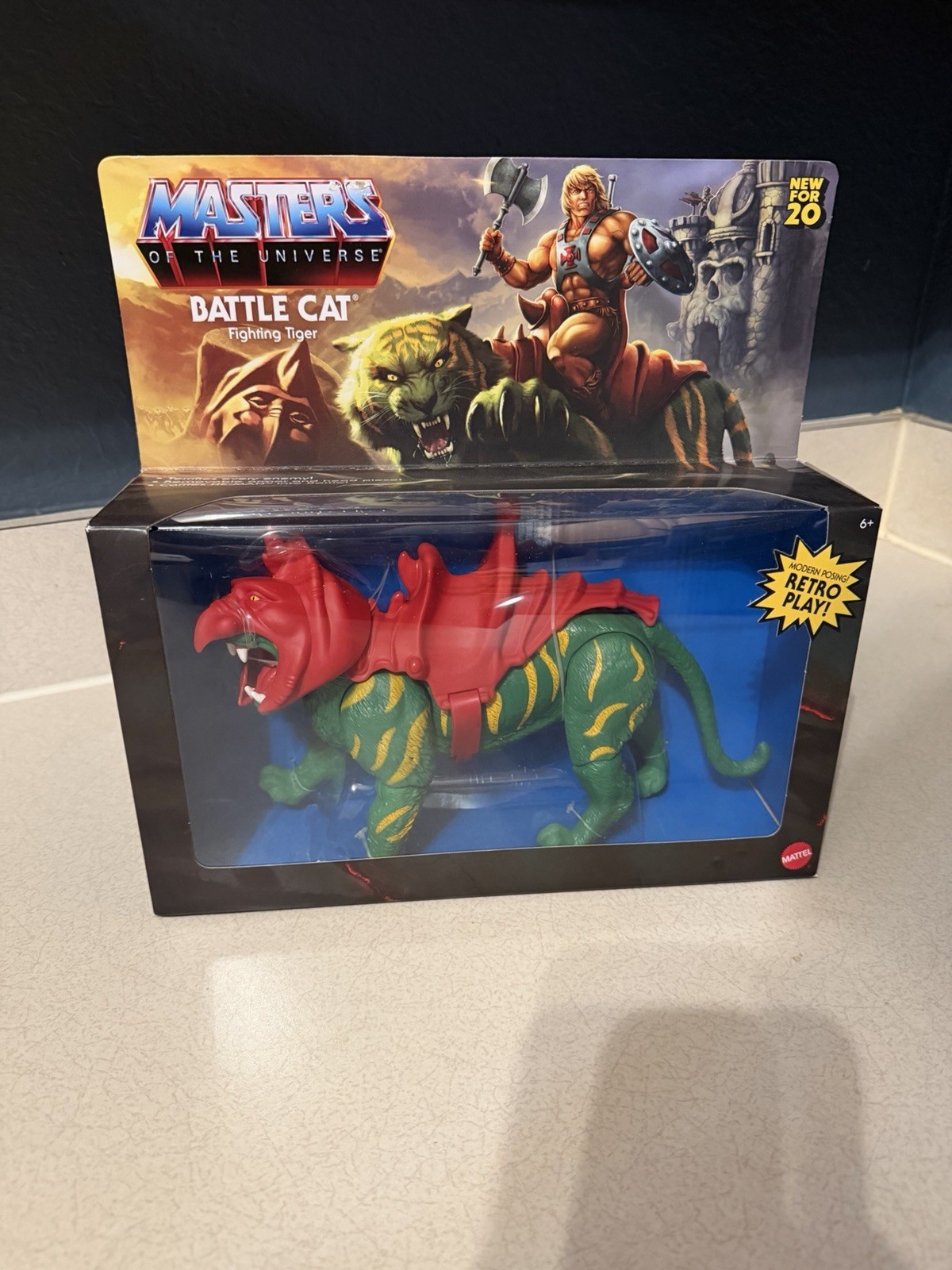 Masters of the Universe Origins Battle Cat 6.75 inch Action Figure Multicolor