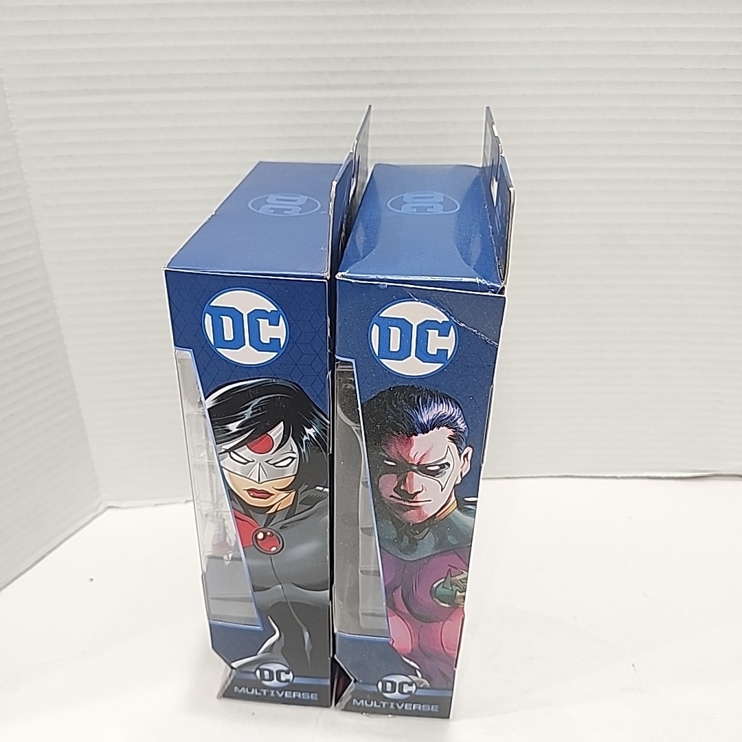 DC Multiverse Collect & Connect Killer Croc BAF Red Robin Batman And Katana Set