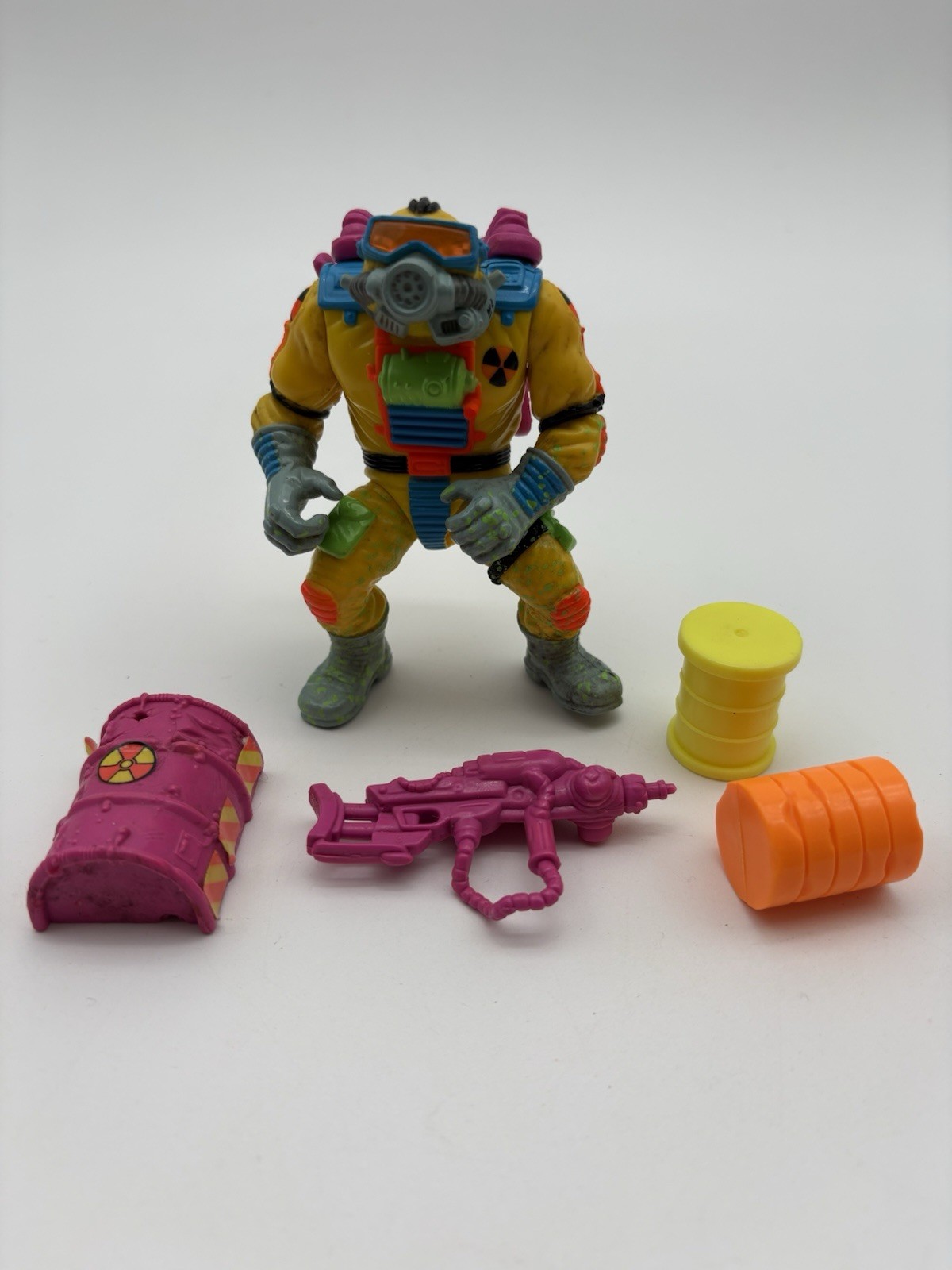 Vtg 1991 Playmates Toxic Crusaders Radiation Ranger Figure TROMA RARE