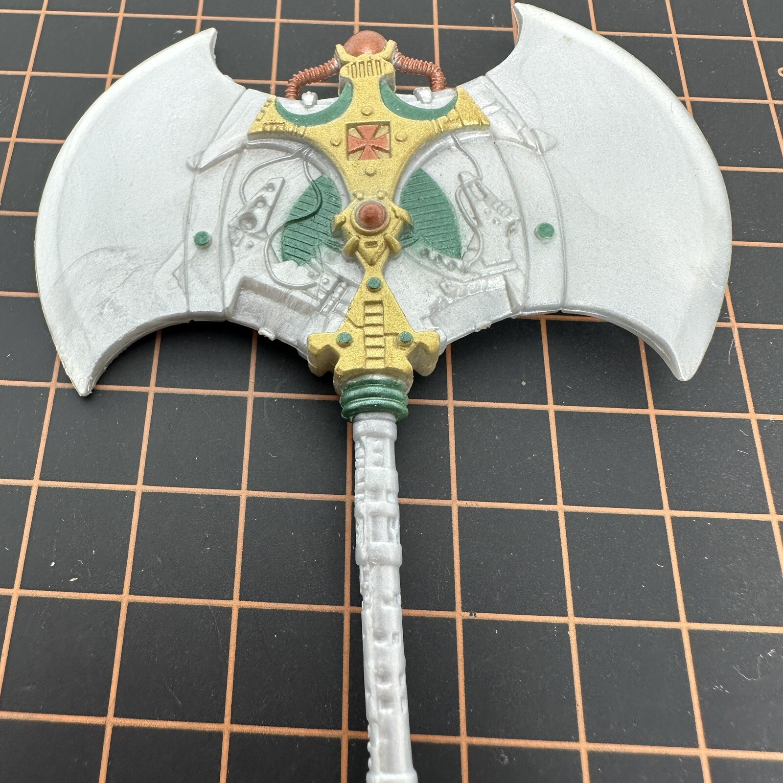 He-Man MOTU Battle Sound Power Axe 2001 Toy Weapon Action Figure Accessory