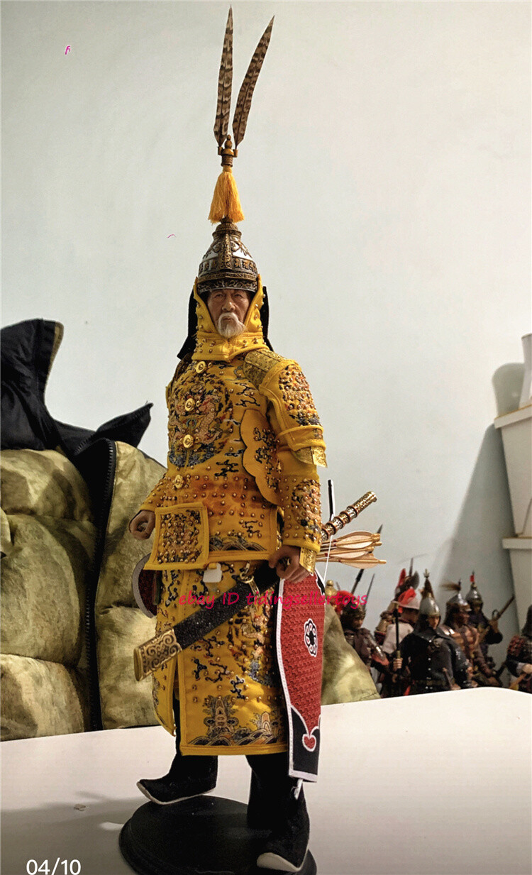 Qing Dynasty General of Fuyuan 1/6 Scale Action Figure King of Cat kc001 Yellow