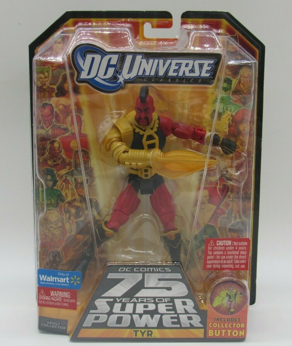 DC Universe Classics 75 Years Tyr Action Figure Collect Connect Wave 14