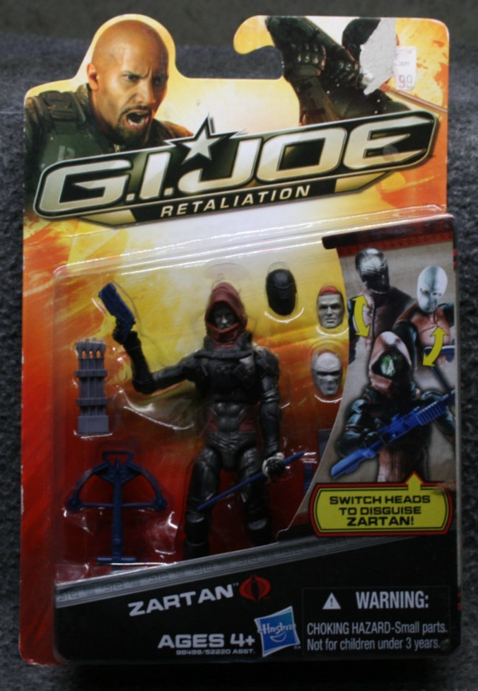 Zartan GI Joe Retaliation 2011 3.75&Prime; Figure