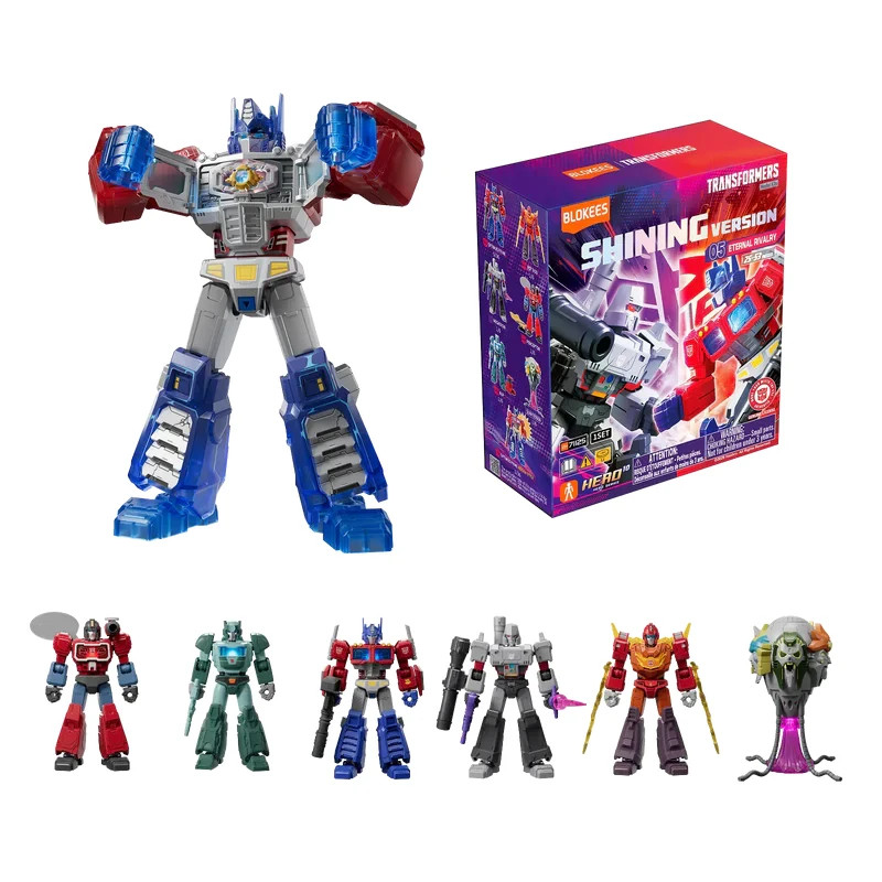 BLOKEES TRANSFORMERS SHINING VERSION 05 ETERNAL RIVALRY BLIND BOX=12 PACK