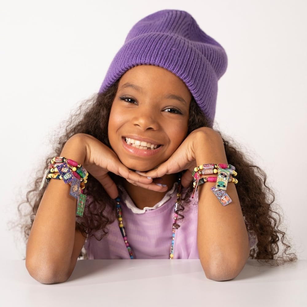 STICKI ROLLS – Wearable & Shareable Sticker Toy Bracelet | Includes 70 Mini Stic