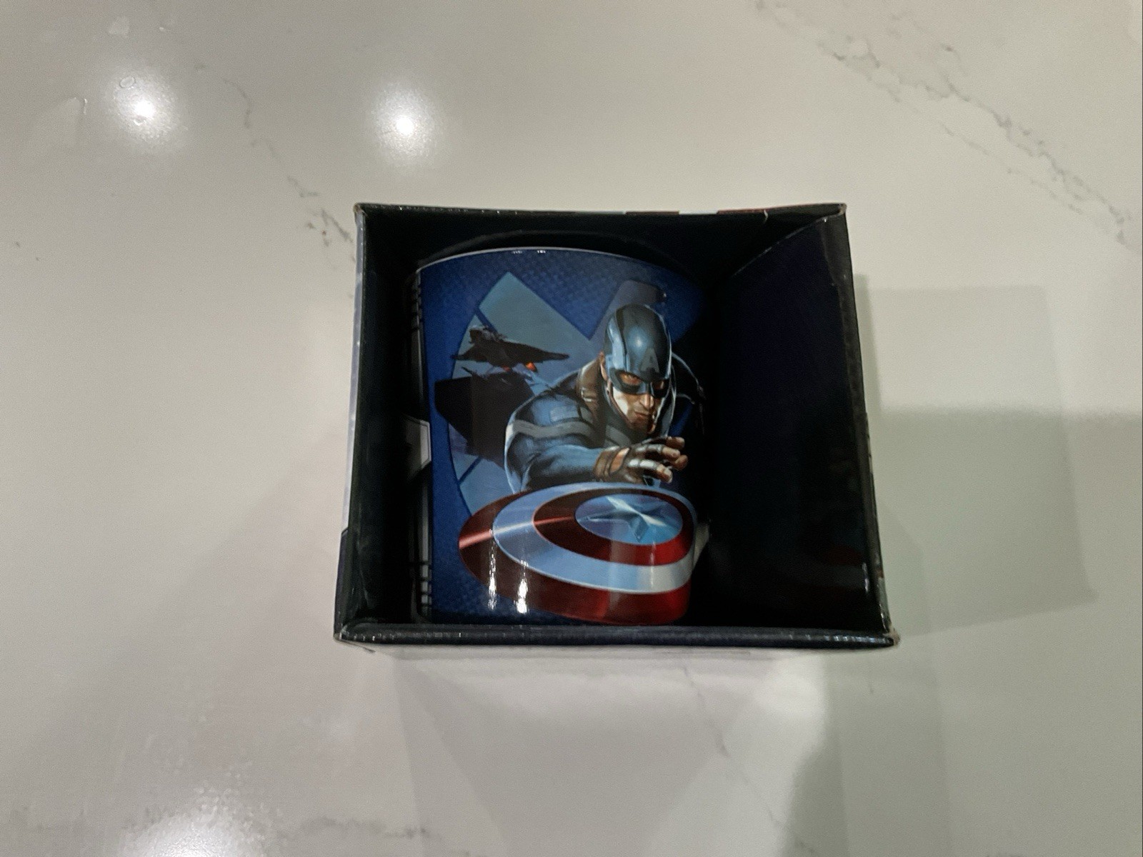 CAPTAIN AMERICA THE WINTER SOLDIER MUG AVENGERS MARVEL 12 OZ CERAMIC MUG