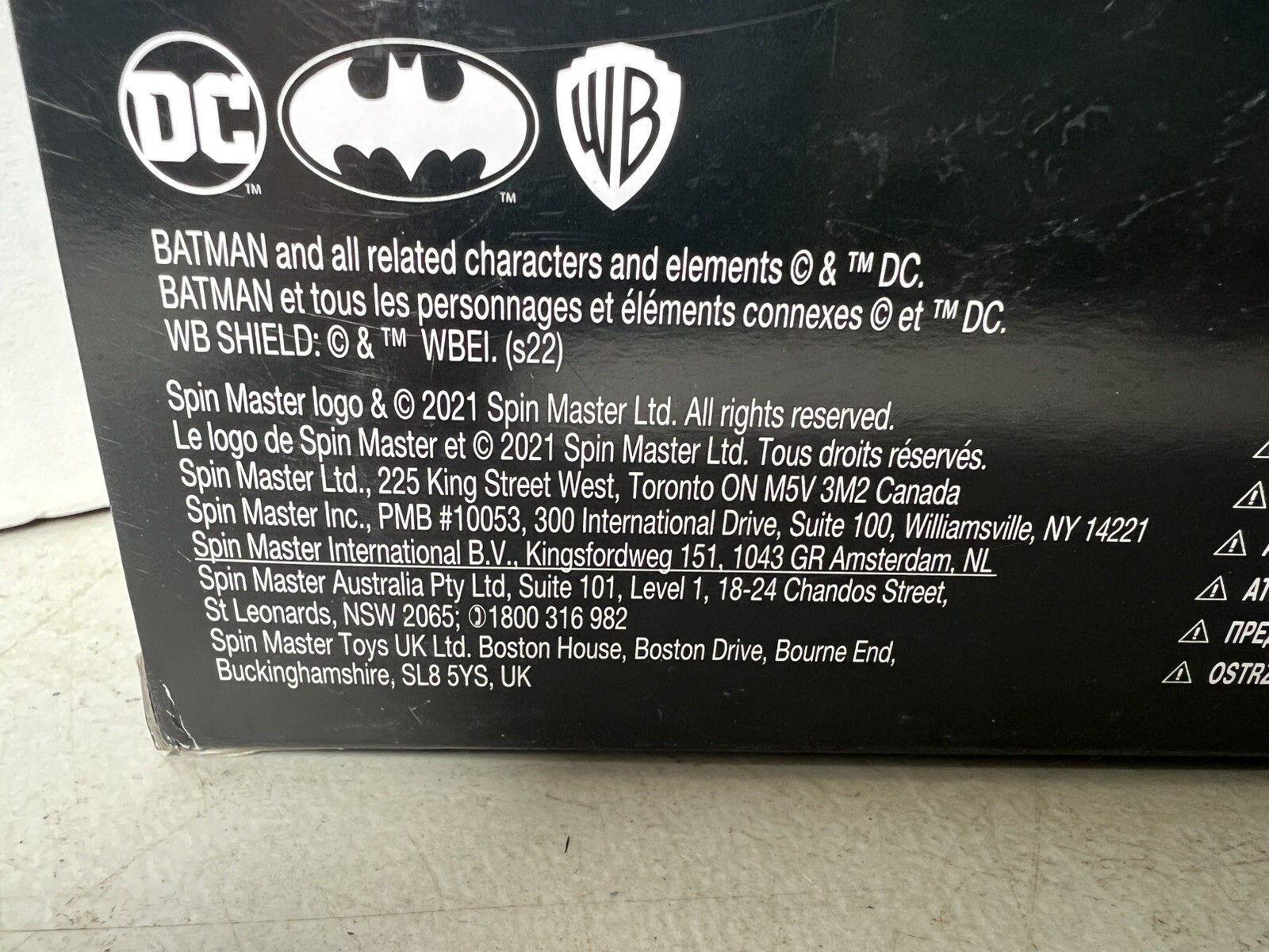 Spin Master DC Batman vs Swamp Thing & Attack Batcycle Set NEW 2021 Comic Movie