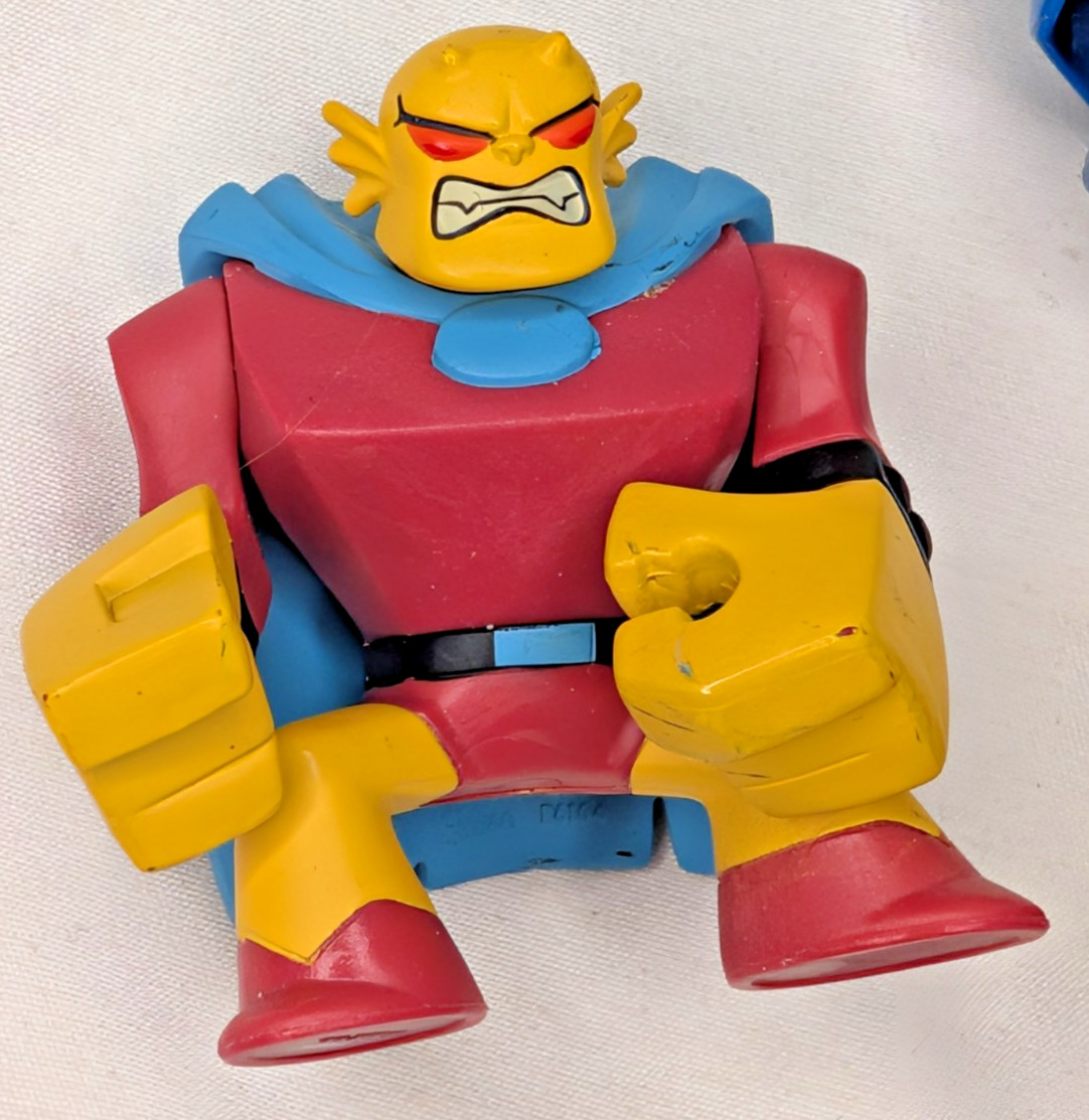Batman BRAVE And BOLD Mini Mystery Figures Demon Clayface Red Gold brass knuckle