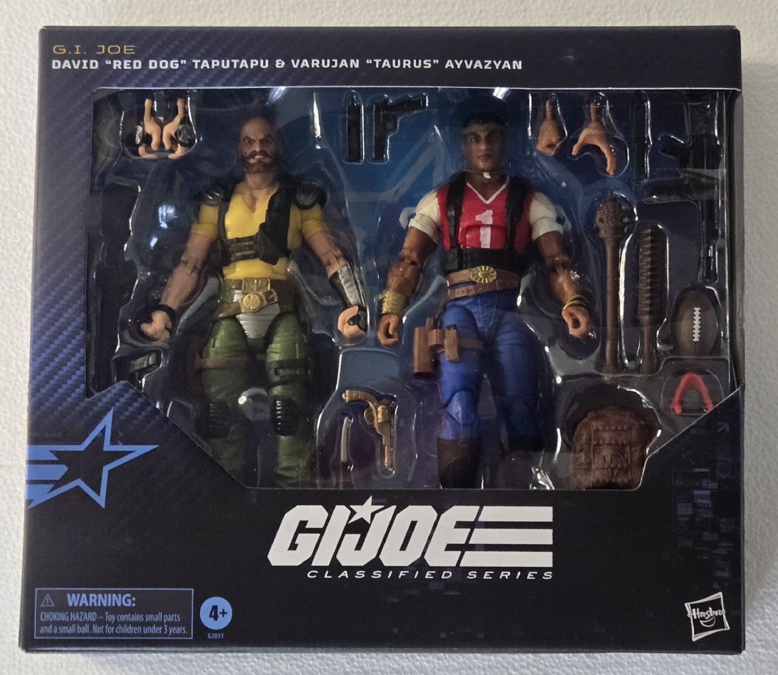 GI Joe Classified #193 Renegades Red Dog Taurus 2-Pack 6&Prime; Figure G2051 NEW 2026