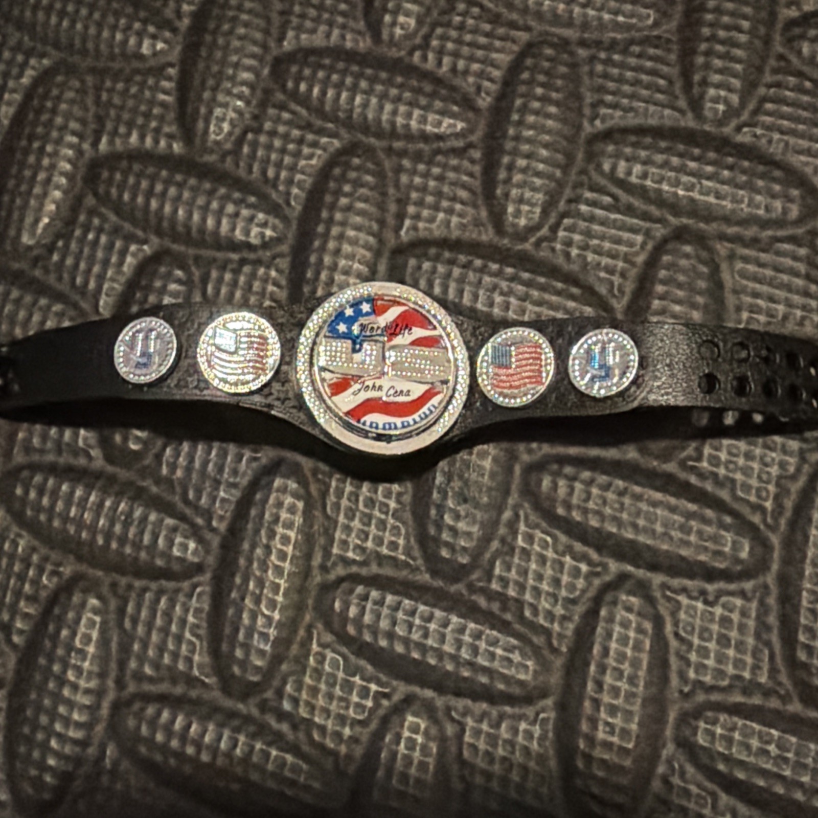 Mattel Elite WWE United States Spinner Championship Title Shiny US John Cena