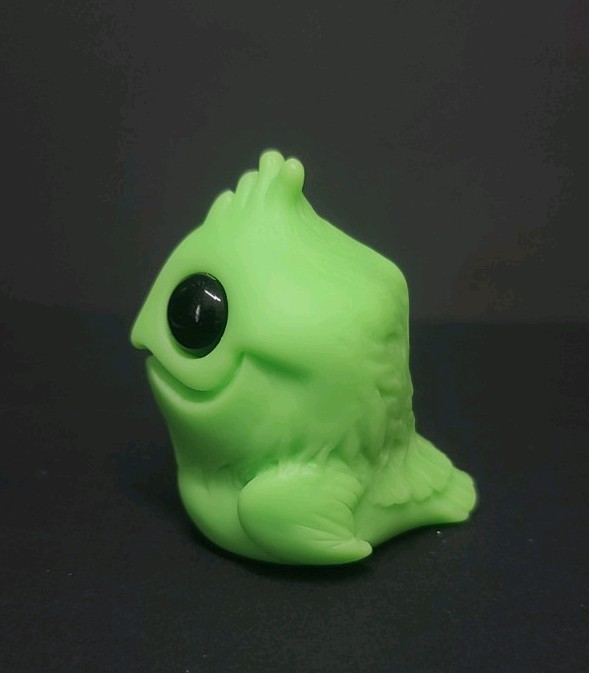 Burd Green Grinch Bindlewood Figure Chris Ryniak Amanda Spayd