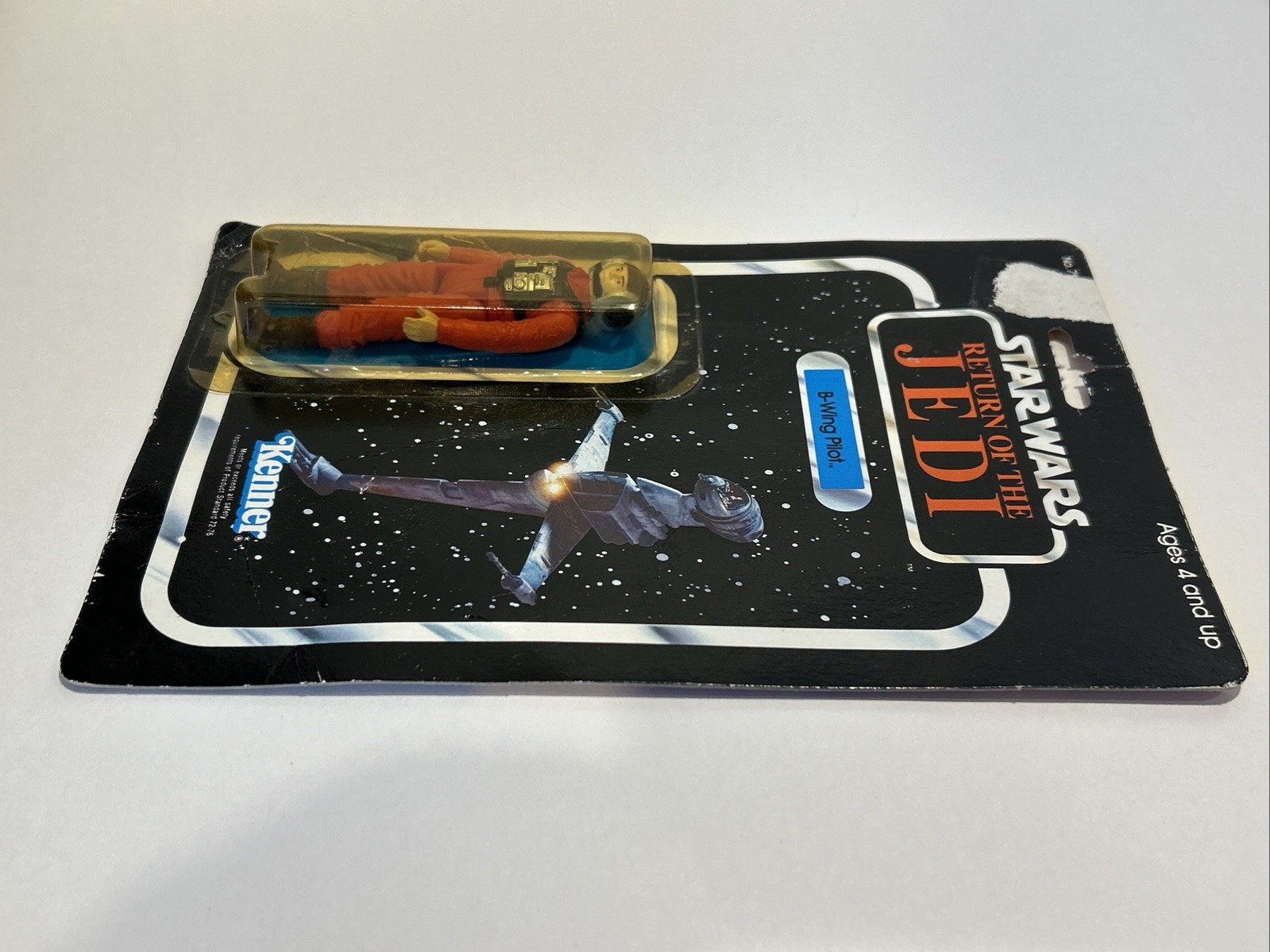 B-WING PILOT – 77 BACK – NEW & Sealed (Vintage Star Wars Figure) 1983 ROTJ