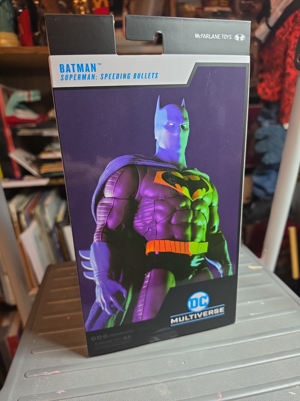 McFarlane Toys DC Multiverse BATMAN Superman Speeding Bullets Action Figure