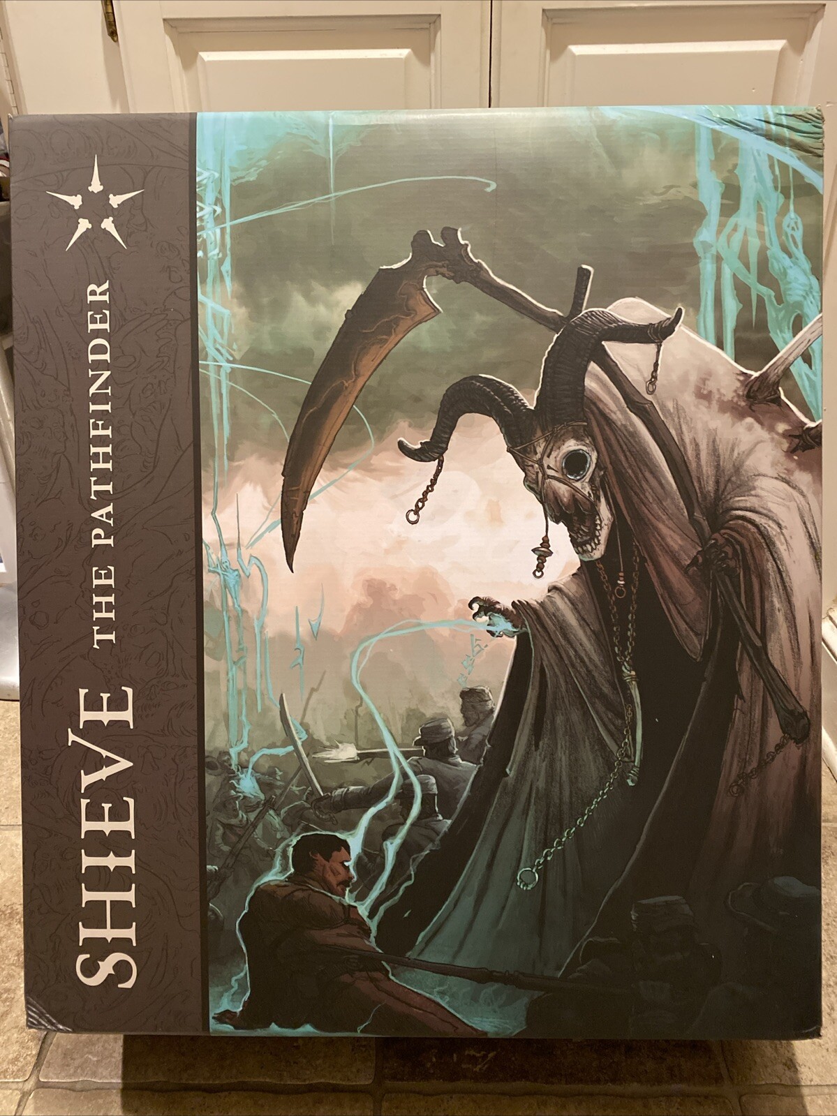 BOX ONLY Sideshow Court Of The Dead Shieve the Pathfinder ART BOX, (NO STATUE)