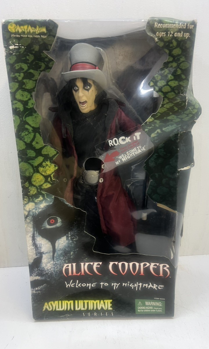 Alice Cooper – 18&Prime; Asylum Ultimate figure « Welcome to my Nightmare »