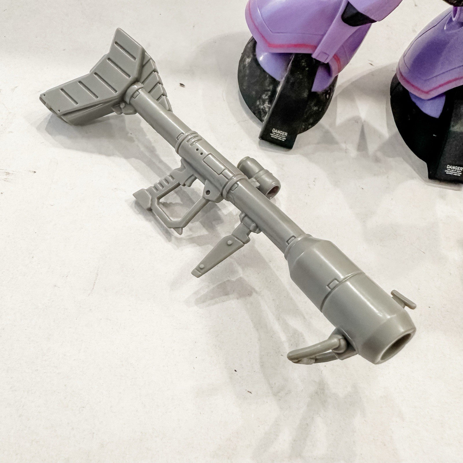 Vintage Mobile Suit Gundam MS-09 DOM 4” Figure Bandai & MS-14S Char’s Gelgoog