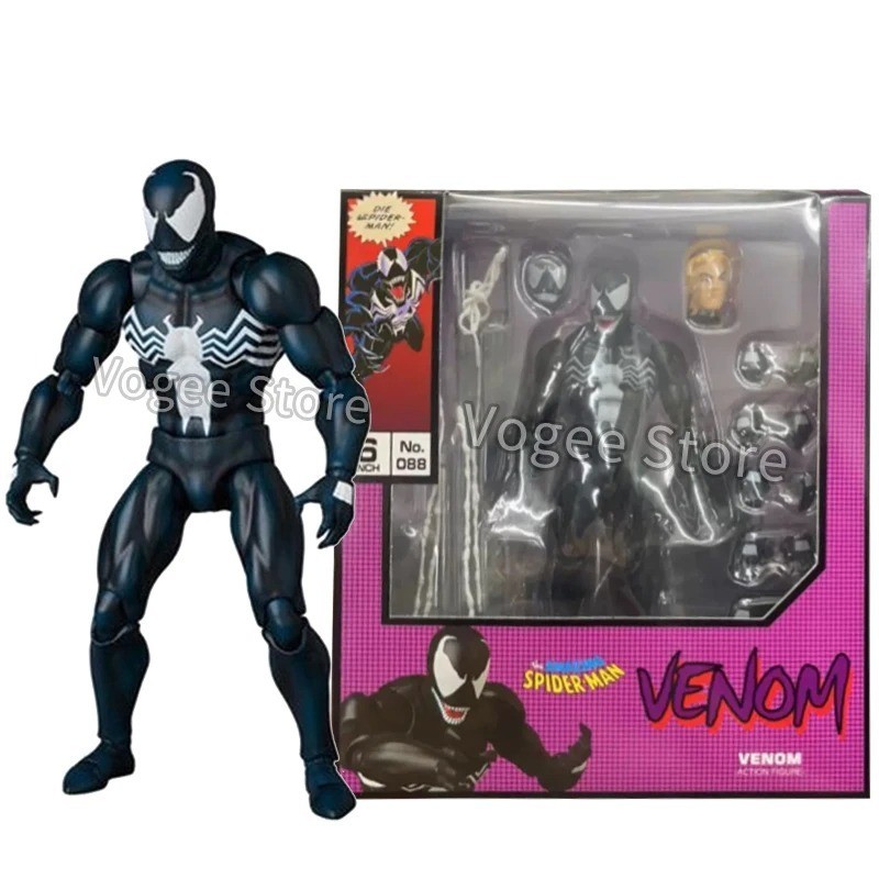 Mafex 088 Venom Action Figure Spider-Man Venom Comic Ver Carnage Venom Change
