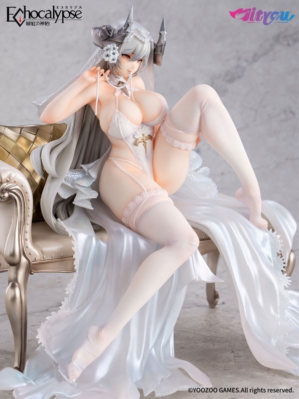 PSL Echocalypse Lilith Pure White Pledge Ver. 1/7 Figure from JAPAN