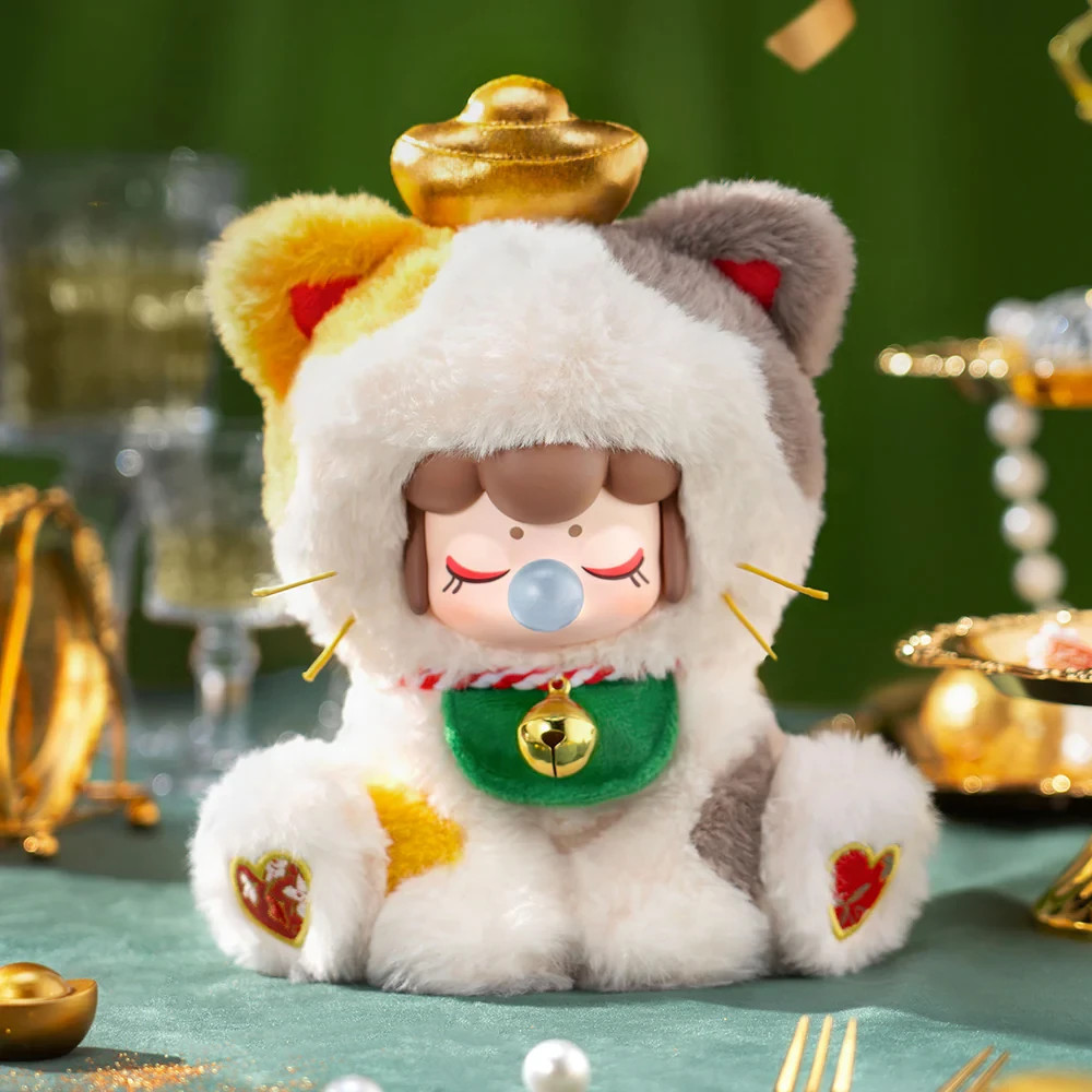 Rolife Nanci&rsquo;s Tea Time Kitties Surprise Plush Dolls Blind Box Figures Decor Toy