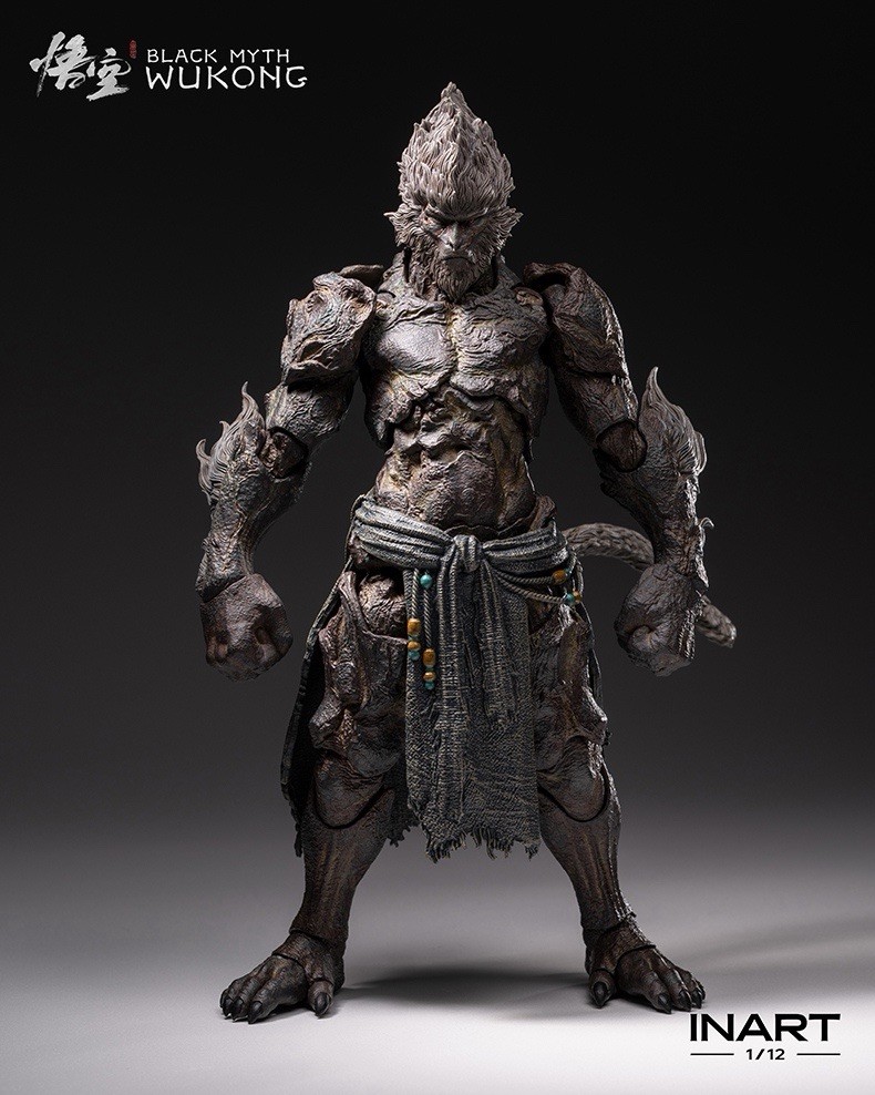 INART Black Myth: Wukong Stone Monkey MAGG0004 1/12 Collectible Action Figure