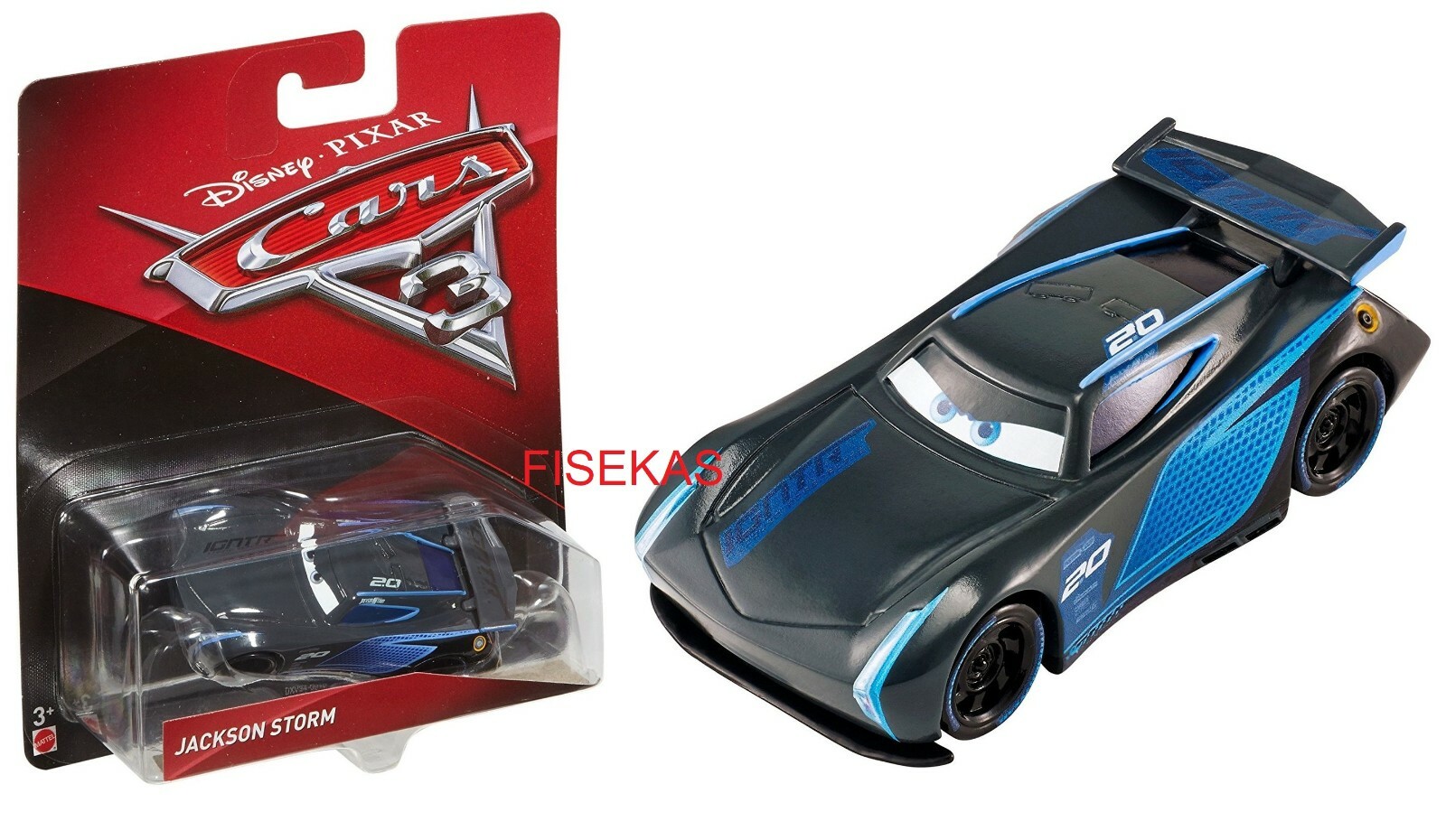Disney Pixar Cars 3 Jackson Storm Next-Gen Racer 2016 DXV34 NEW