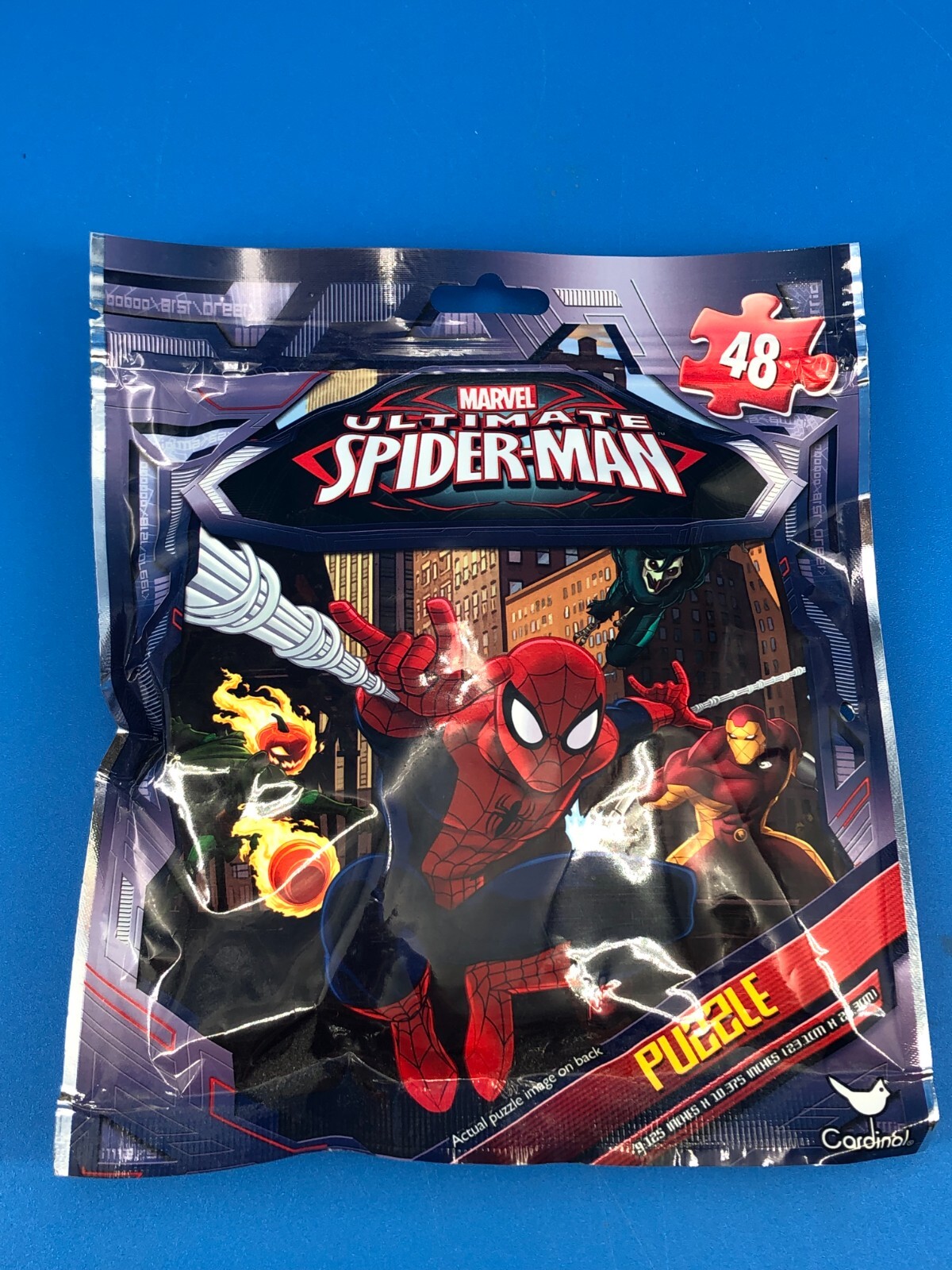 NEW ULTIMATE SPIDER-MAN Jigsaw Puzzle on the Go! in Resealable Bag! 48 Piece