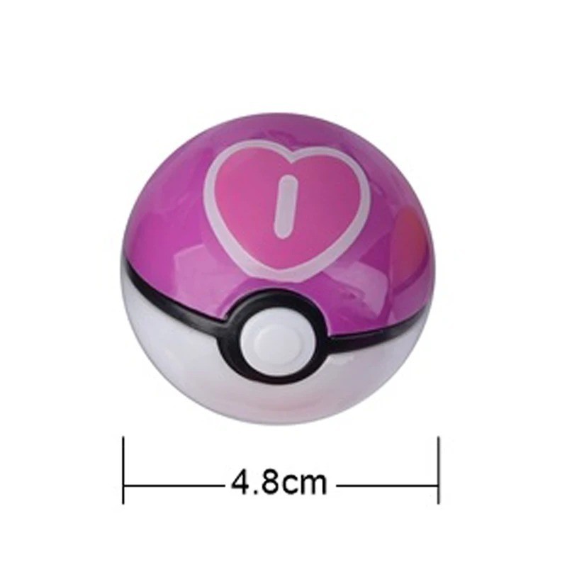 12PCS Pocket Monster Mini Figures Set with Poke Balls Anime Collectible Toys