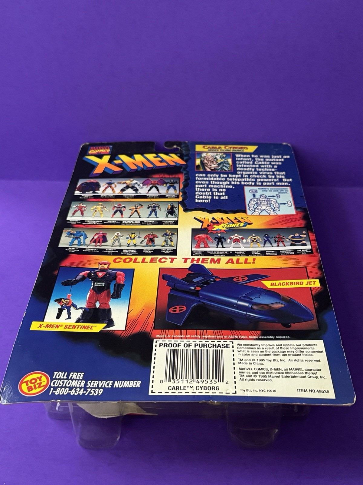 CABLE CYBORG: X-MEN/X-FORCE *UNOPENED*