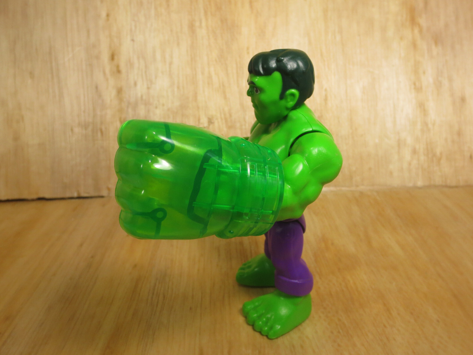Playskool Heroes Marvel SuperHero Adventures 5&Prime; Hulk Action Figure With Fist Toy