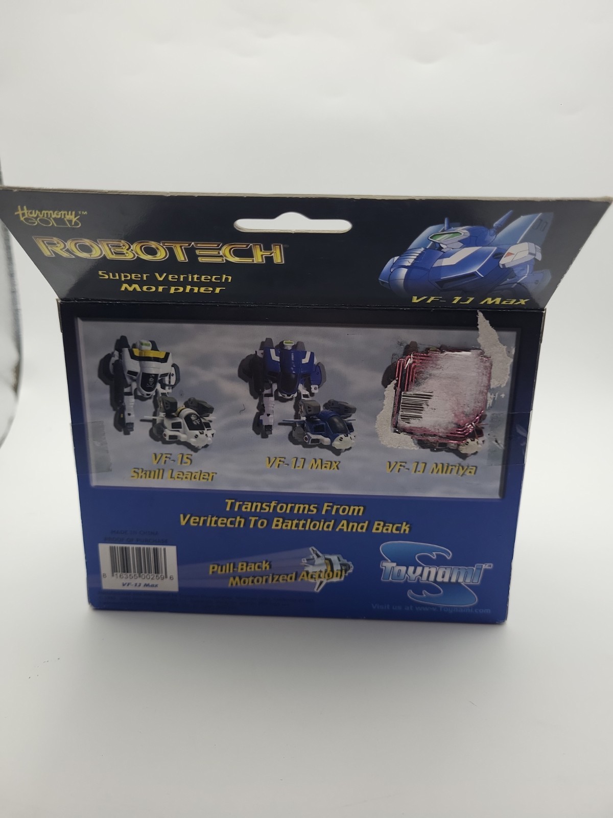Toynami ROBOTECH VF-1J Super Veritech Morpher Max