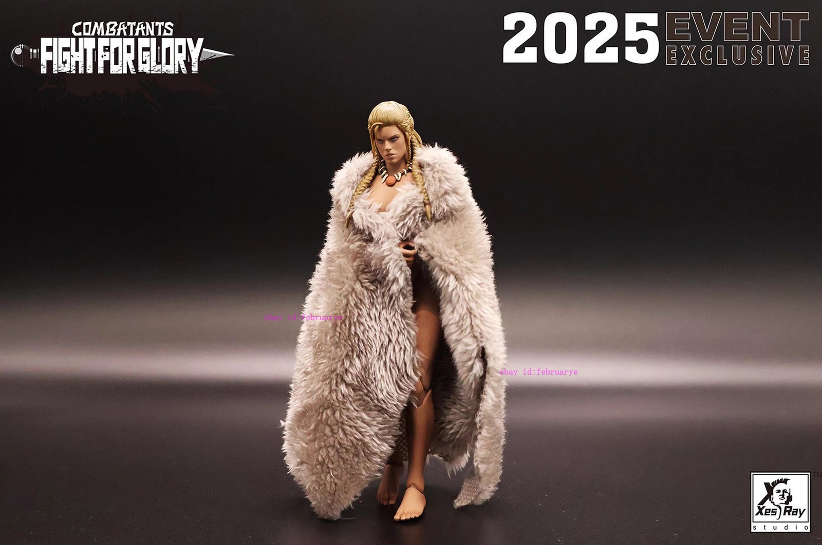 Xesray Studio 1/12 Fight for Glory Combatants Exclusive Gold Hildr Action Figure