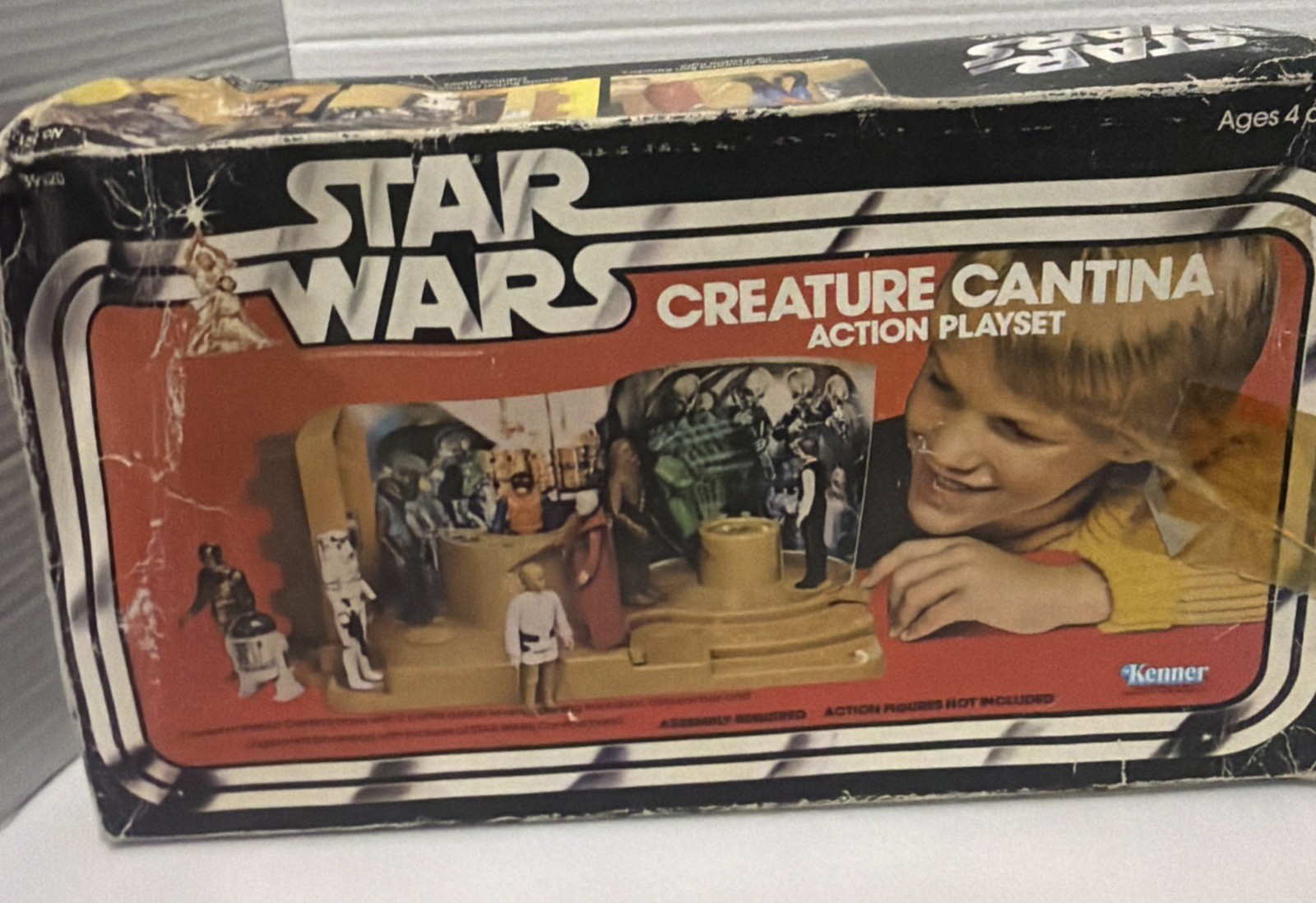 Vintage 1978 Star Wars Creature Cantina Playset Complete with Box Figures*180
