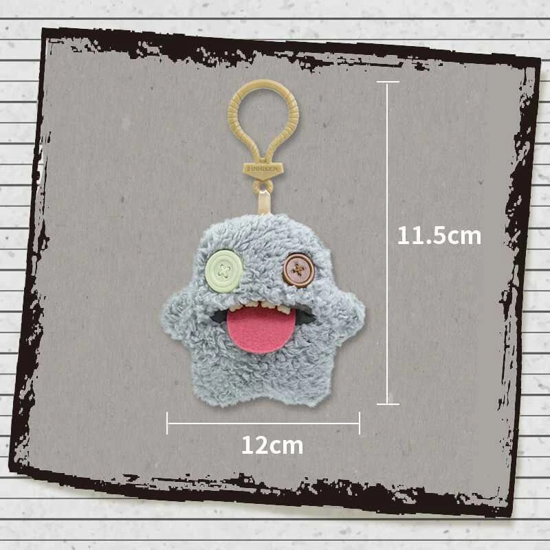 Fuggler Funny Ugly Monster Keyrings Plush Squidge Stuffed Doll Toys Pendant Gift