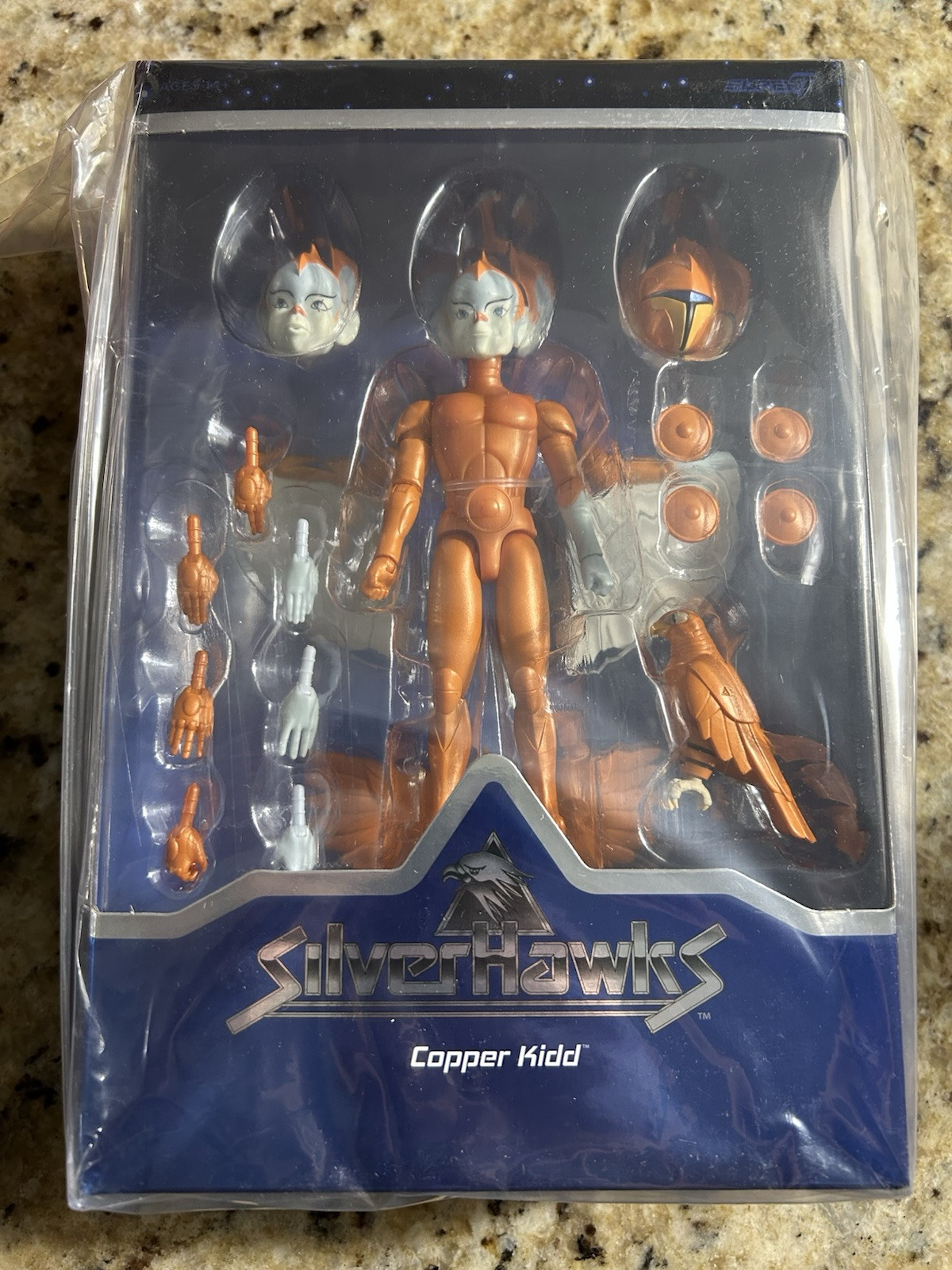 Super 7 Silverhawks Copper Kidd Wave 5 Cartoon Accurate 2024 – NEW – IN HAND