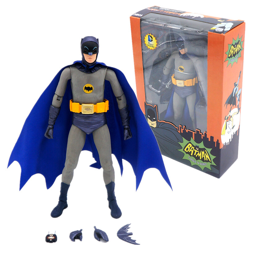 DC Comics 1966 Classic TV Series NEW 7&Prime; Neca Batman Adam West Action Figure Toy