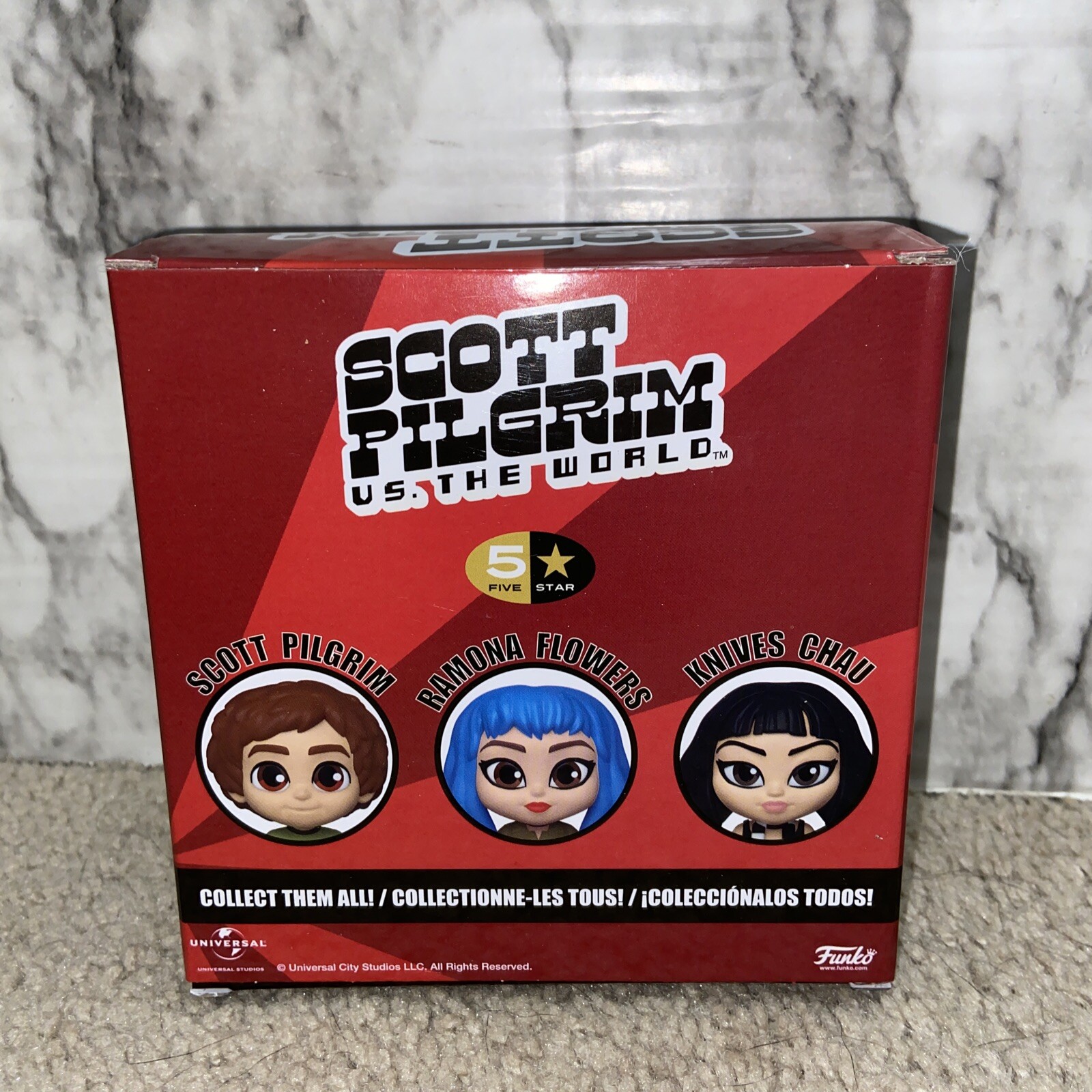 Funko 5 Star Scott Pilgrim vs The World Knives Chau Figure Grade A NIB